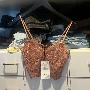 Zara lace top